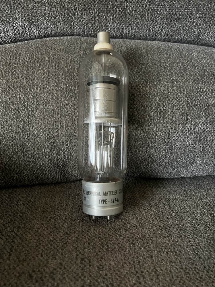 Vintage The Technical Material Corp 872A Vacuum Tube 1/1 on ebay New?