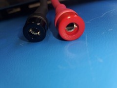 Vintage McIntosh Speaker adapter — Female Banana Connector to Spade Terminal