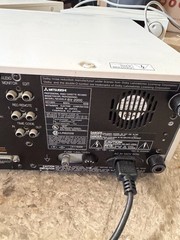 Rare Mitsubishi BV-2000 Diamond Pro VHS Video Cassette Recorder