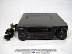 SONY EV-A50 ( EV-C3 ) Video8 8mm VCR Editing Player *90 Days Warranty
