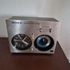 Sony PT24 Program Timer Audio Analog 100V 60Hz Japan Vintage Retro Interior