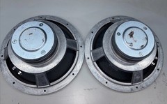 Cerwin Vega RE25 Speakers New Foam & Coil Alignment OEM Woofers-Fair Condition