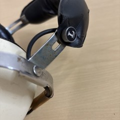 Sansui SS-10 Headphones Beige Black 8Ω Adjustable Headband Volume Control 6.35mm