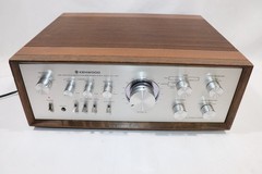 Kenwood DC Stereo Integrated Amplifier KA-7100 with Wood Case