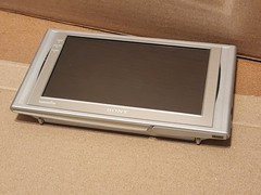 Sony LocationFree TV LF-X5M 7″ Streaming Monitor w/Sony Battery BP-LX5A Untested