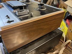 Sony TC-355 Reel To Reel Stereo 1/4″ Tape Recorder Parts Only