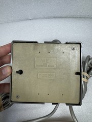 Vintage Western Electric Bell System Beige 4A Speaker Intercom Loudspeaker