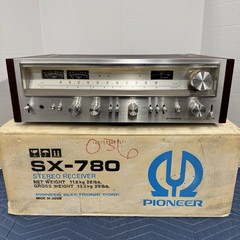 PIONEER SX-780 VINTAGE AM/FM STEREO RECEIVER – SERVICED – CLEANED – TESTED