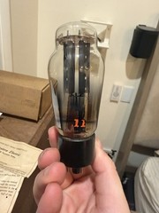 Western Electric 1940s 274B Vacuum Tube with Box & Instruction Sheet