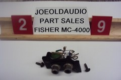 Fisher MC-4000 Combo Receiver RCA Speaker Output Jack Panel. Parting Out MC-4000