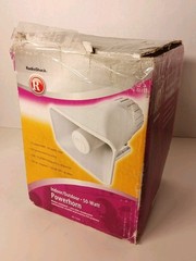 Power Horn Indoor Outdoor PA Speaker 25W RMS 50 Watt Radio Shack 40-1440 BOX C3