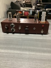 Tube Headphone Amplifier Custom Hand made, Including Headphones!