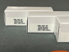 Quad of Beckman Holland 7062 Tubes – Amplitrex Tested – See Pics for Test Scores