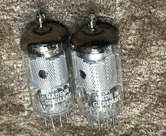 MEGA RARE SIEMENS NOS MATCH PAIR EF806S EF86 6267 Z729 1960S GERMANY TUBES VALVO
