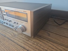 Vintage Aiwa AD-6600U Cassette Deck – Powers On, Lights Up, Needs Belts/Repair