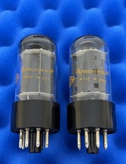 TWO Amperex 7591A Tubes / Amplitrex Tested 💪 +100% / 1978 Dates / 2% Gm Matched