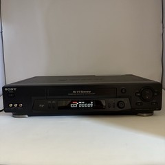 Sony SLV-N71 VHS Video Cassette Player Recorder VCR HiFi No Remote 19 Mic Tested