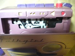Tiger Deluxe Talkgirl Cassette Player Recorder Home Alone 2. Needs Help! As Is