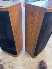 Pioneer CS-R580 3-Way Wood Floor Speakers Pair Tested READ DESCRIPTION*