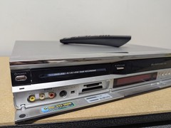 LG LRY-517 DVD Recorder VCR Combo 4HD Hi-Fi VHS CD DVD+R Tested Read Description