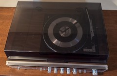Panasonic SE-2600 Stereo Receiver And Built In Turntable VERY RARE- See Details