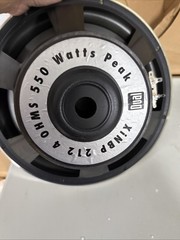 Original Dual 12″ XINBP 212 Woofer Subwoofer 4 Ohms 550 Watts