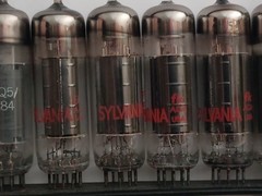 10 Sylvania 6BQ5 EL84 Vacuum Tubes 2 GE EL84 2 RCA EL84