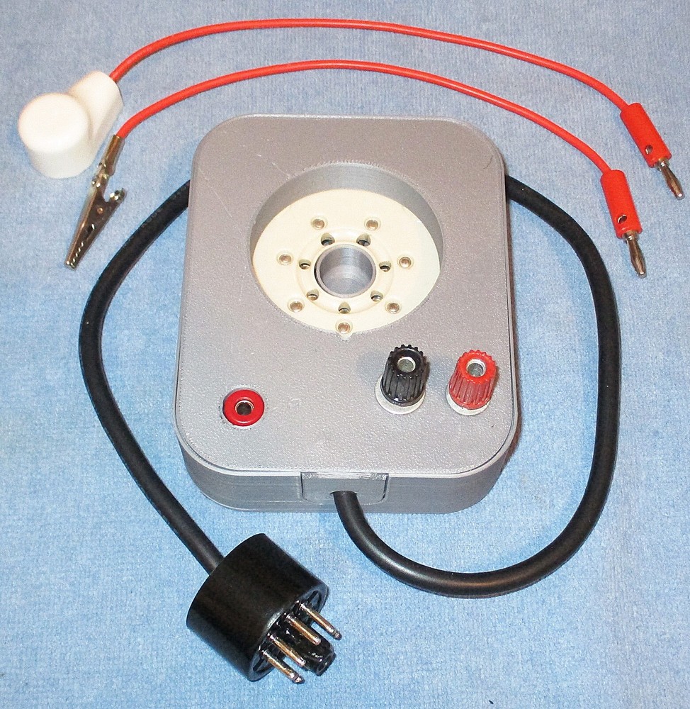 1 NEW TV-7 Vacuum Tube Test Adapter for 813 4E27A 5-125B Transmitting Tubes