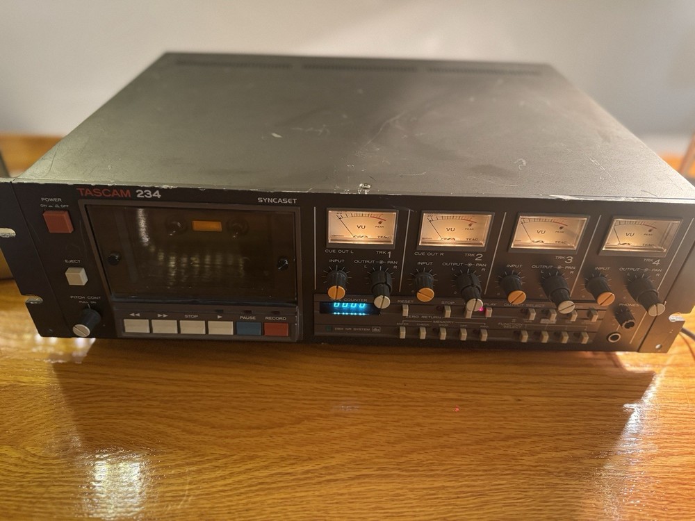 Tascam 234 Syncaset 4-Track Cassette Deck