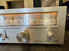 Pioneer TX-9500 II Stereo Tuner Vintage FM/AM Radio Silver Face Spec Series