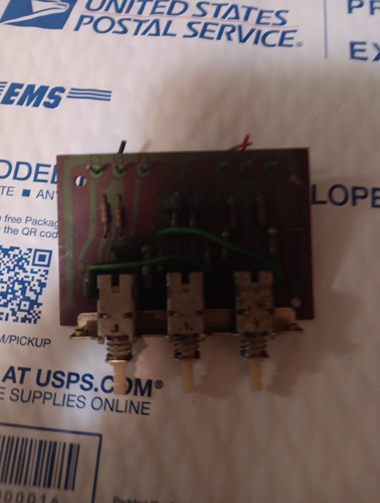 Pioneer SX-838 Push Switch Circuit Assembly AWS-066