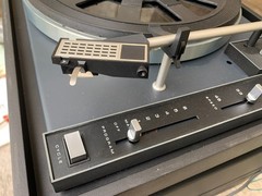 BIC Model 960 Belt Driven Turntable Vinyl Record Player England POWERS ON AS IS