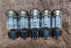 (5) EL34 6CA7 GE U.S.A Audio output vacuum tube valve