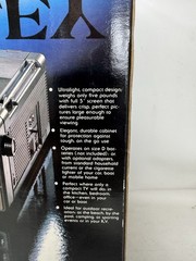 Bentley Deluxe Portable 5-Inch Black & White Television Model 100C New Open Box