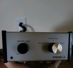 📻Vintage Realistic Model ARS-4 4 Channel Stereo Adapter WORKS📻