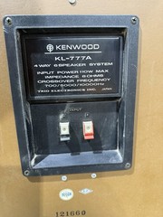 Vintage Kenwood KL-777A Stereo Floor Speaker Wood Grain Working Tested Single