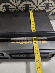 Vintage 1988 Goldstar/LG Viewmax GVT-9100M Portable VCR 5” Color Monitor WORKS