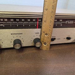 Raymer 840-35A Solid State FM Receiver/PA/MIC Mono Amp 35 Watts RMS VG Read