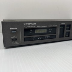 Pioneer TX-05 AM/FM Digital Synthesized Stereo Tuner Tested Working