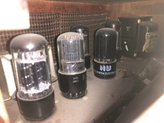 Vintage Kay tube Guitar Amplifier with Rola Speaker.
