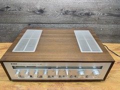Yamaha CR-820 Natural Sound Stereo Receiver – Vintage Wood Case – Tested Working