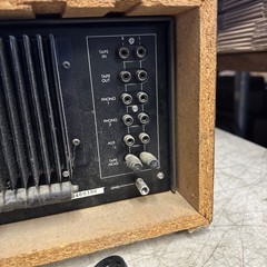 1970s Luxman BIC LUX 71/2R Receiver monster Stereo Audiophile w/ Wood Cabinet