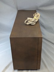 VINTAGE GENERAL ELECTRIC DUAL SPEAKER AM/FM Tube RADIO MODEL T1243B TESTED WORKS
