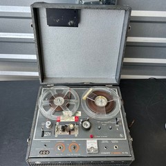 Rheem Califone Comet 70-TA Vintage Reel to Reel Tape Recorder Portable Untested