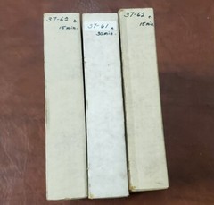 Lot of 3 REEL TO REEL Tape 8mm Scotch. Instar, 3m. Opened but not used