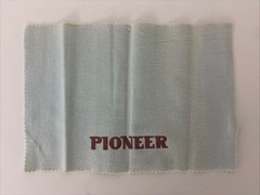 Pioneer Electronics Cleaning Cloth 1970’s Stereo Equipment