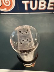 Tung-Sol 5Y3GT VACUUM TUBE BLACK PLATE D Bottom Getter ANOS TV7 TESTED🅾️
