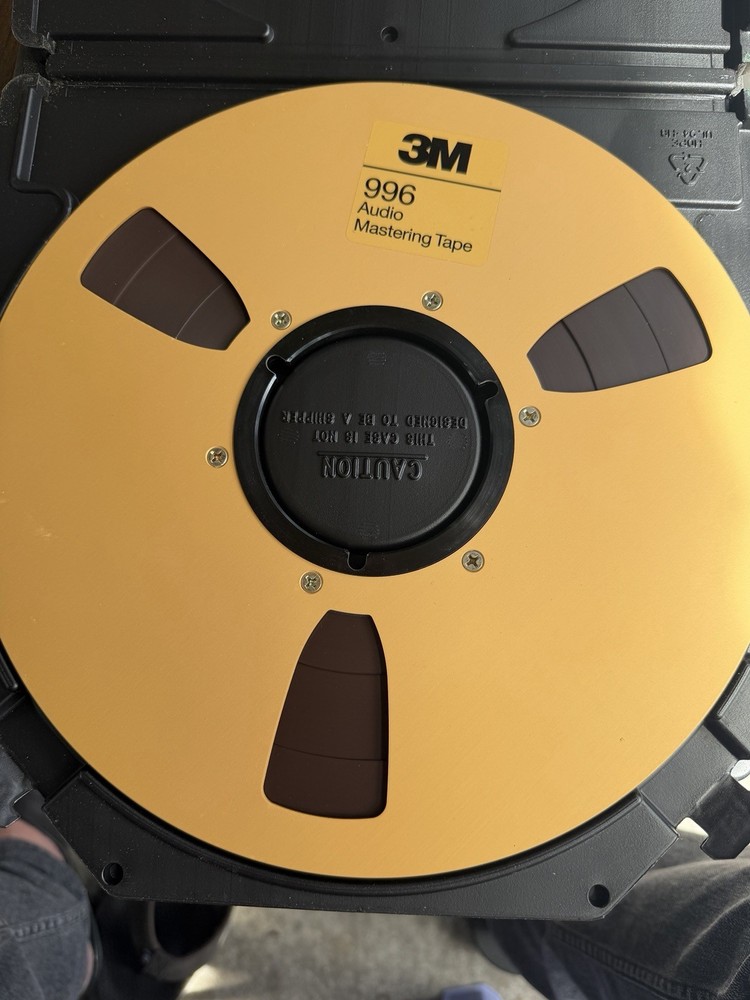 SCOTCH 3M 996 REEL TO REEL TAPE New / Unused 1/4″ X 2500ft