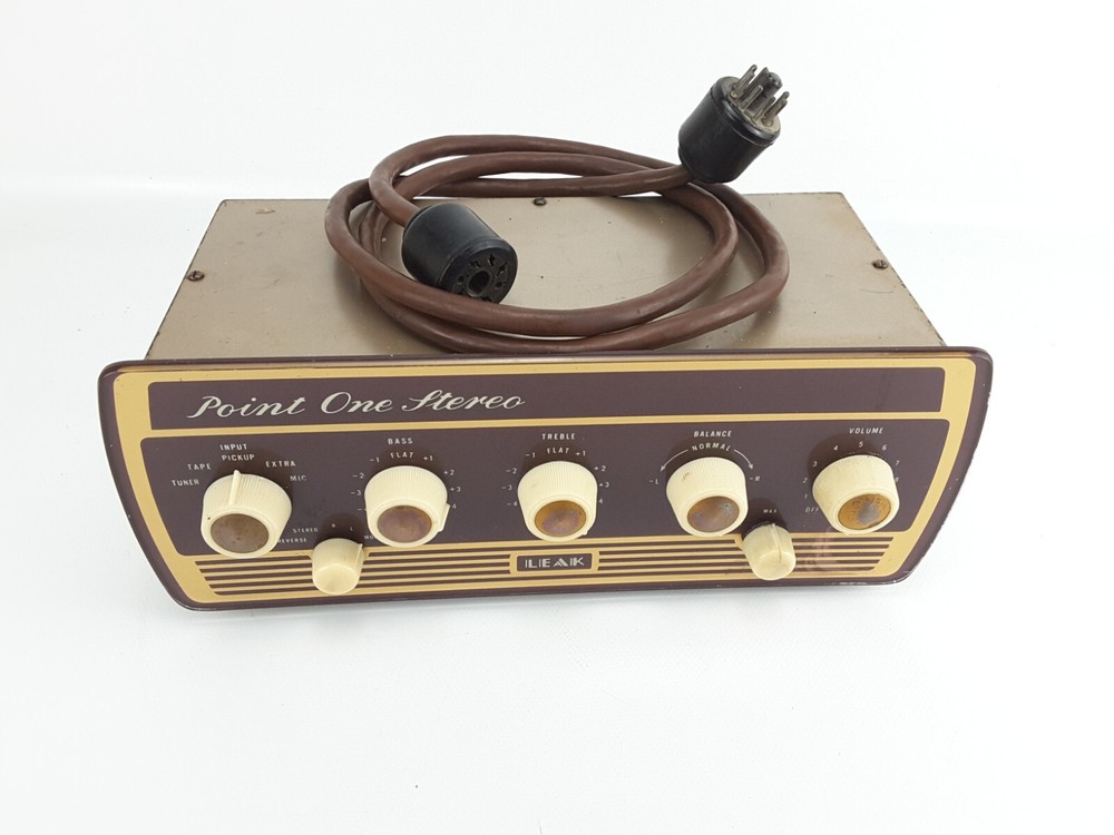 LEAK POINT ONE STEREO TUBE PRE-AMPLIFIER FOR STEREO 20 50 60