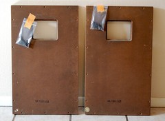 Two Pioneer OEM CS-701 Speaker Systems Wood Cabinets Only